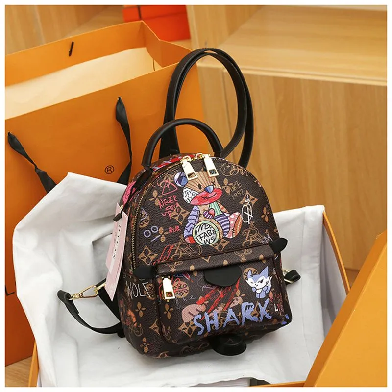 Designer Bag Free Shipping 2025 Fashion Light High-end Texture Printed Graffiti Handbag For Womens_voghion.com
