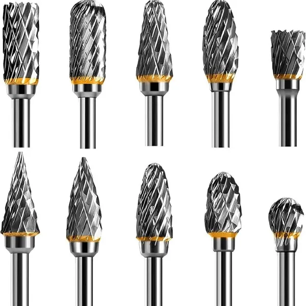 Hartmetall Frässtifte Wolframstahl Set 10 Stück_voghion.com