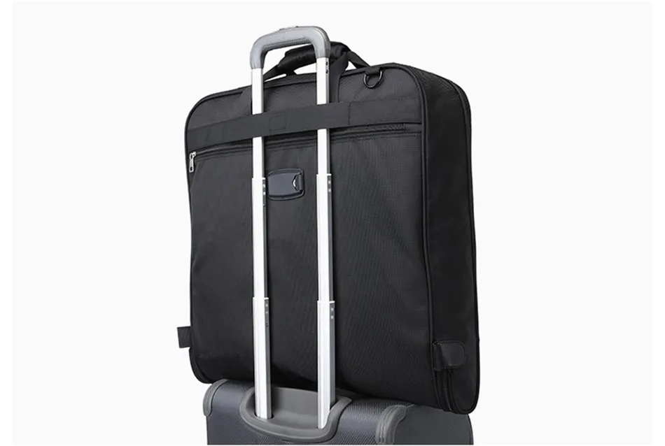 Herren Business Reisetasche Faltbare Wasserdichte Oxford Multifunktionale Lage Laptop Handtasche Staubdicht Tragbare Anzug Lagerung_voghion.com