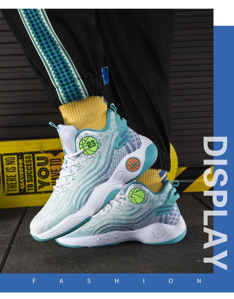 Men Sports Fashion Basketball Summer Anti Slip New Breathable And Durable Versatile Running Shoes Free Shipping Lhshoe_voghion.com