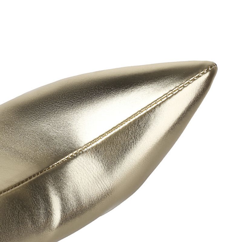 Mode hoge hakken puntige damesschoenen 40-47 grote maat effen kleur hot mom hoge laarzen_voghion.com