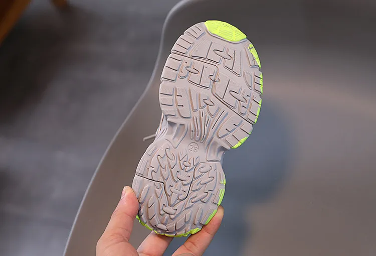 Kinderen Hoge Platform Sneakers Mode Roze Groen Meisjes Peuter Kinderen voor Jongens Dikke Zool Sport Tennisschoenen Maten 21 -_voghion.com