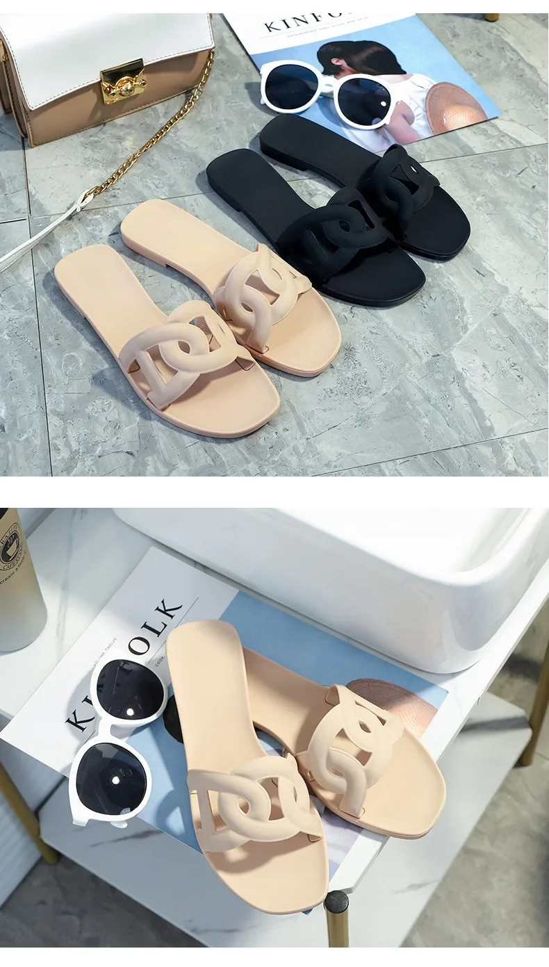 Pantofole estive da donna antiscivolo stile coreano comfort_voghion.com