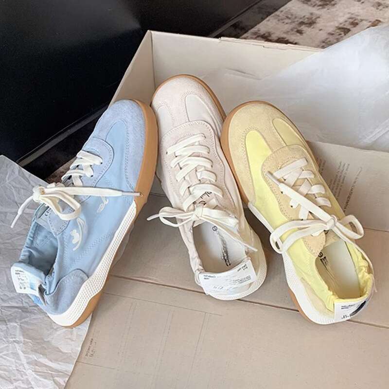 Leather Breathable 2024 New Forrest Gump Women's Casual Ballet Shoes_voghion.com