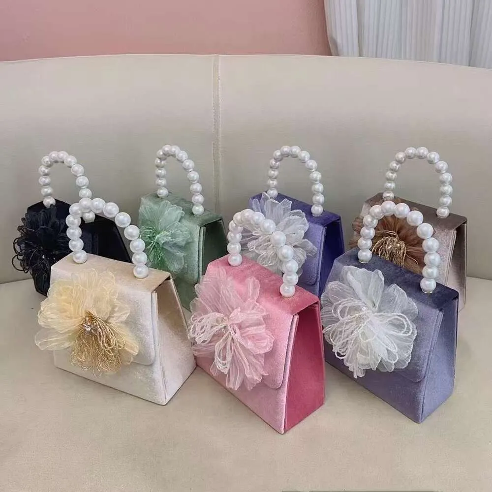 Elegant Beaded Square Clutch Bag Handbag And Shoulder Bag Set_voghion.com