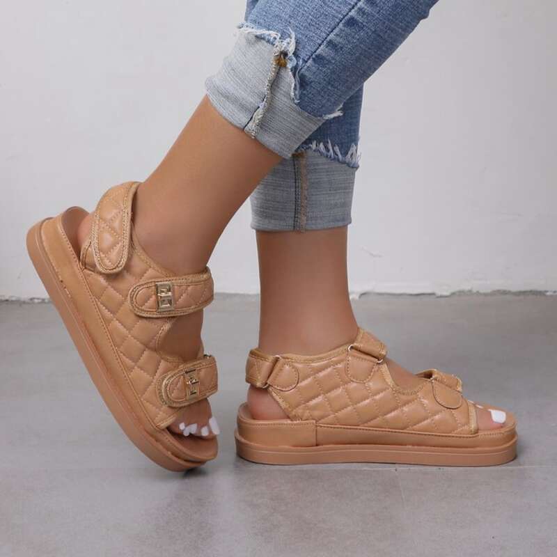SHLIANG Damen Sommer Sandalen Strand Hausschuhe Markendesign Leder Strand Hausschuhe Weibliche Home Outdoor Anti Slip Flip Flops Freizeitschuhe Y0300_voghion.com