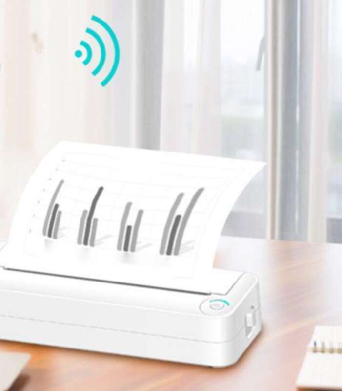 A4 Bluetooth Verbindung Tëntlos Dréckerei Portable Mini Student Office Home Photo Printer_voghion.com