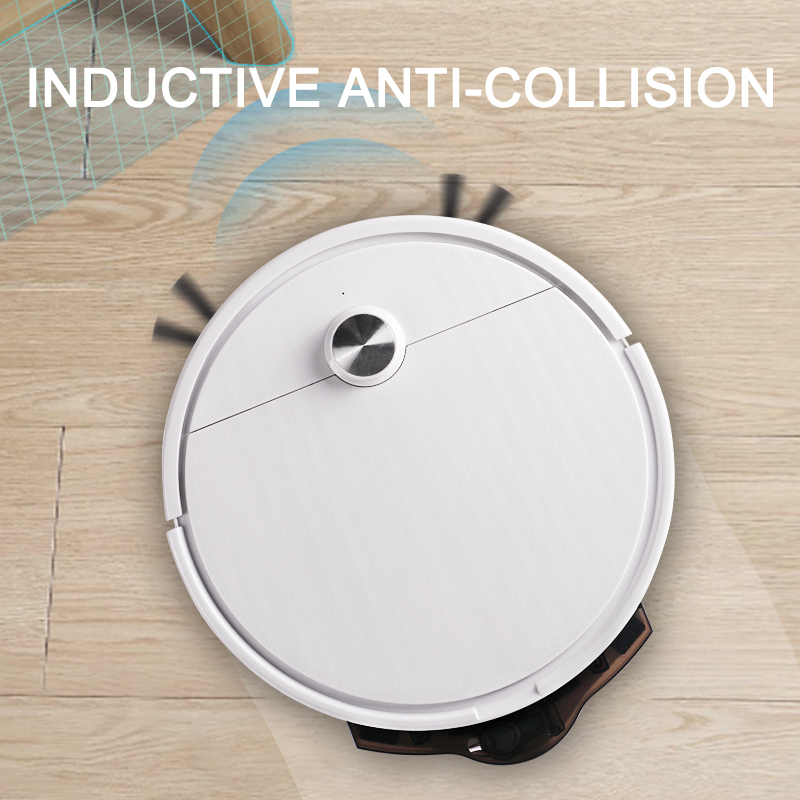 Intelligenter Kehrroboter Sprachsteuerung Fernbedienung Kehrsaugfunktion USB-Aufladung Ultradünne automatische Kehrmaschine_voghion.com