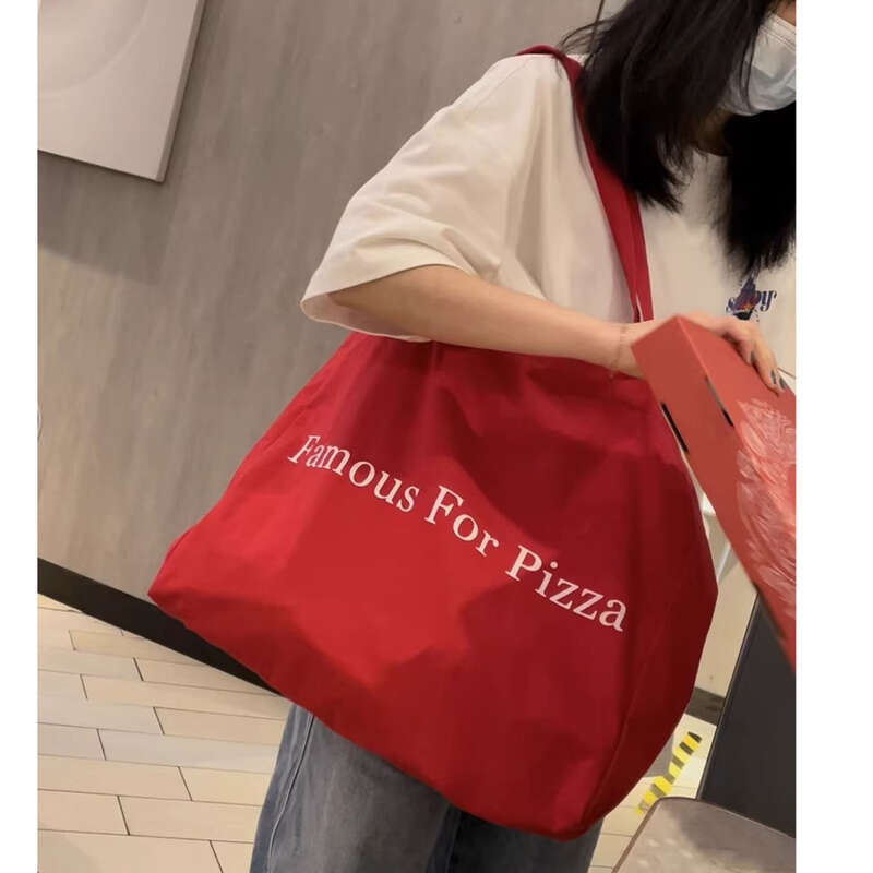 Simple And Portable Large-capacity Design, Suitable For Daily Leisure, Office Workers Use, Shoulder Niche Handbag, Multi-functional Canvas Bag_voghion.com