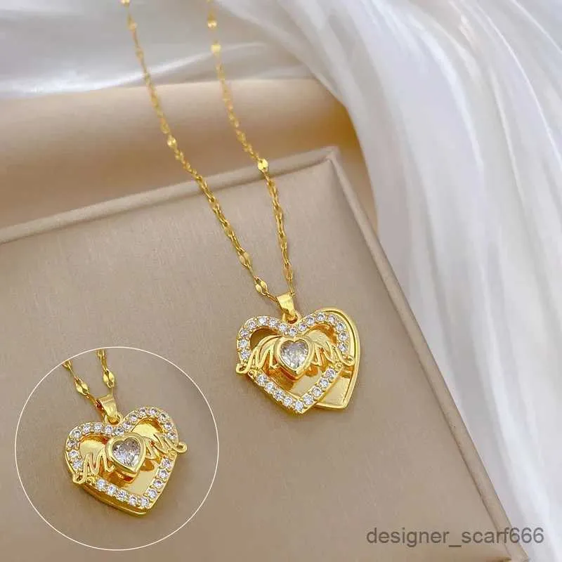 Collana con pendente in acciaio inossidabile versatile_voghion.com