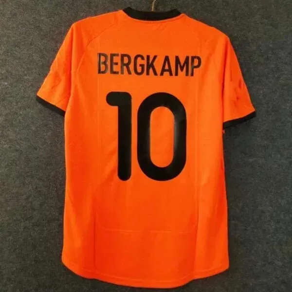 Van Basten Retro futbolo megztiniai Olandijos futbolo marškinėliai BERGKAMP Gullit Rijkaard DAVIDS Nyderlandai 08 10 96 97 1997 m._voghion.com