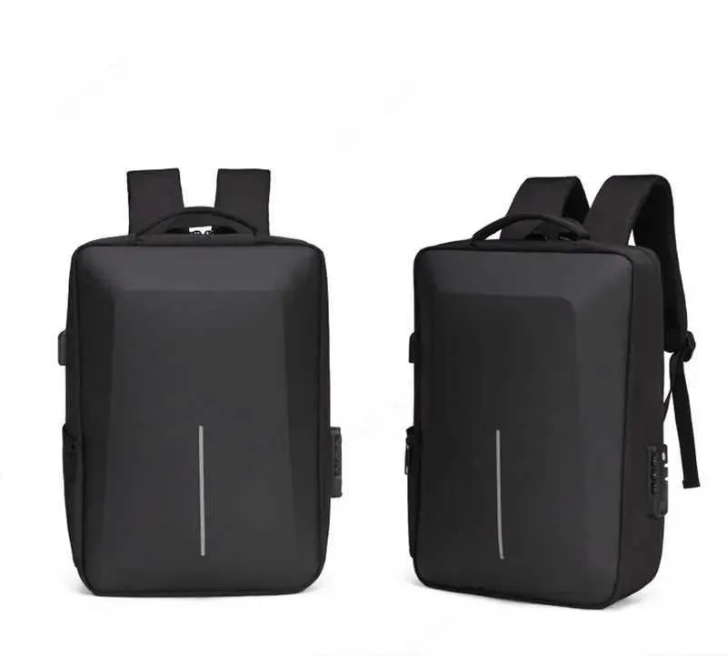 Sacs à dos d'école antivol et étanches avec chargement USB, sac à dos pour ordinateur portable de voyage à coque rigide, sac à dos pour ordinateur 17 pouces C241107_voghion.com