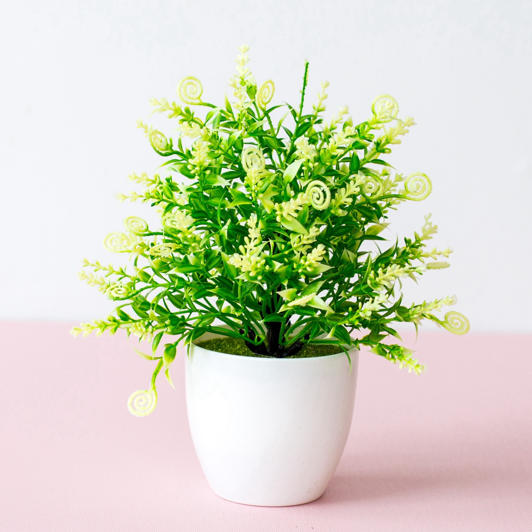 25 mesh lavender ornaments home versatile set decorations creative fresh mini artificial flower potted plants_voghion.com