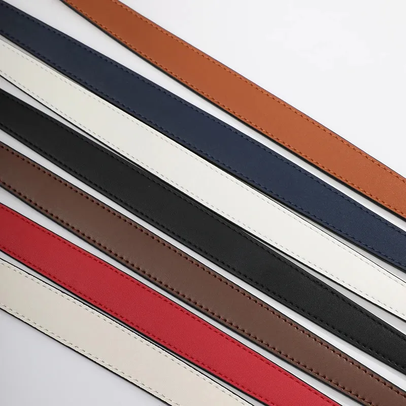 100% Genuine Leather Handbags Handles For Handbag Short Purse Strap Golden Buckle Replacement Bag Belt Band 240729_voghion.com