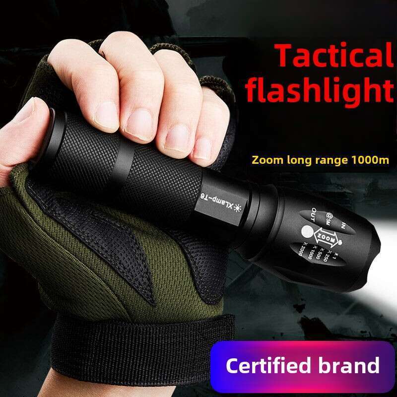 Mini Portable Rechargeable Flashlight For Outdoor And Home Use With Strong Light And Long - Range Shooting_voghion.com
