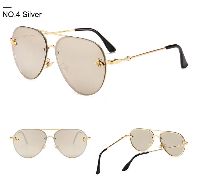 2024 designer Sunglasses Fashion new Brand design women men Good Quality metal Oversized sun glasses vintage female male_voghion.com