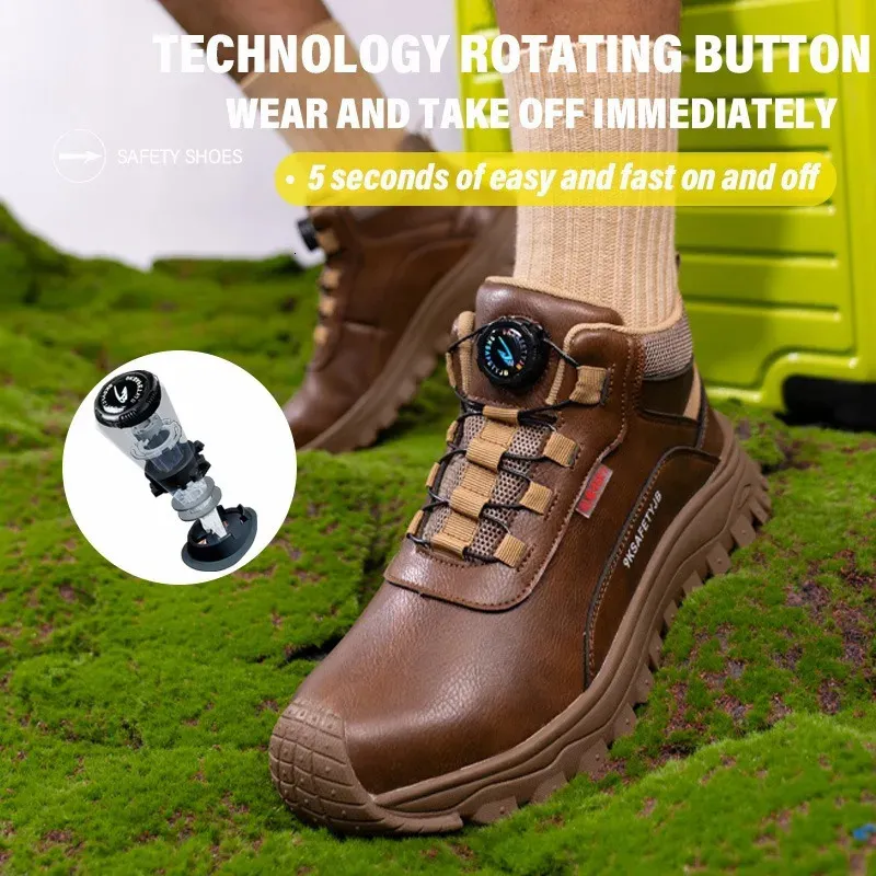 Chaussures de sécurité isolantes 6KV pour hommes, imperméables, antidérapantes, confortables et respirantes (250122)_voghion.com