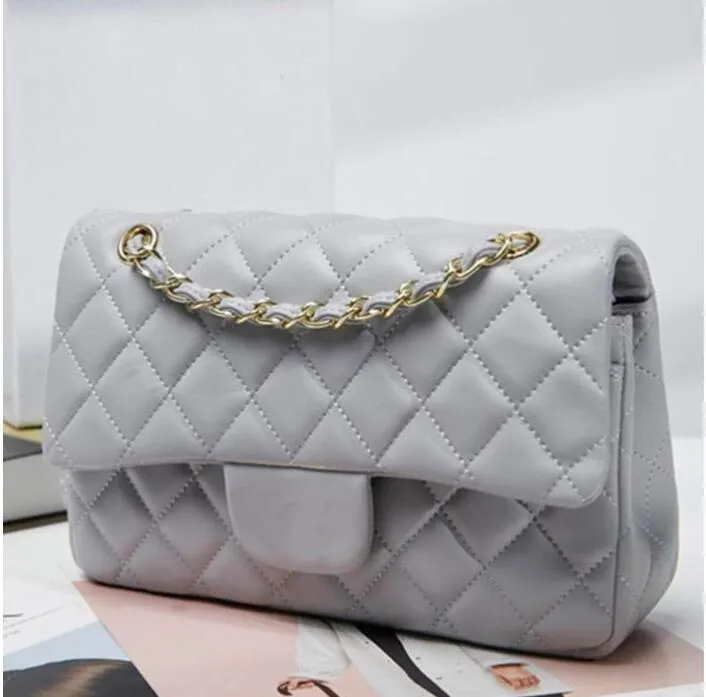 Designer-Handtasche, Schulterkette, Clutch, Klappe, Tragetaschen, Geldbörse, Check-Veloursfaden, Geldbörse, Doppelbuchstaben, solide Haspe_voghion.com