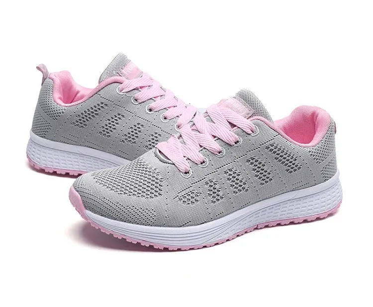 Chaussures plates légères à lacets, style infirmière, bout rond, pour femmes, grandes tailles 241213_voghion.com