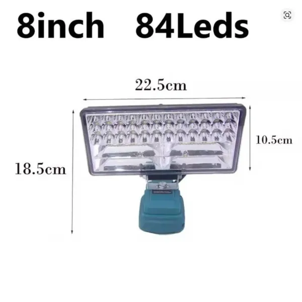 Lampe de travail 8 pouces à 84 LED pour le dropshipping_voghion.com