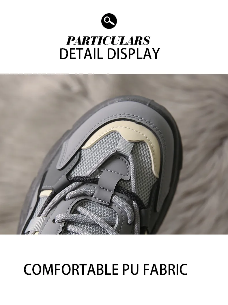Breathable Casual Running Shoes With Thick Soles For Summer_voghion.com