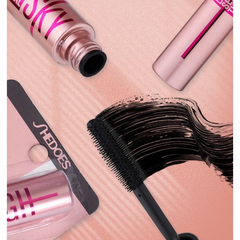 4D Waterproof Mascara, Dense and Curly, Long Lasting, for Eye Makeup_voghion.com
