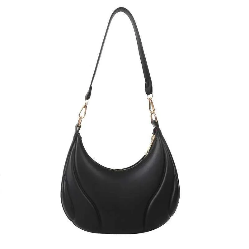 Retro leren schoudertas en crossbody tas voor dames effen_voghion.com