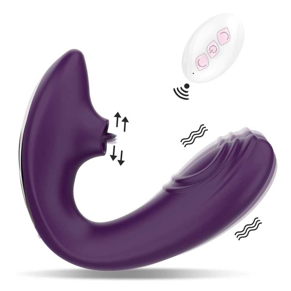 Remote Control Clitoral Vibrator For Women G-spot Stimulator Toy_voghion.com