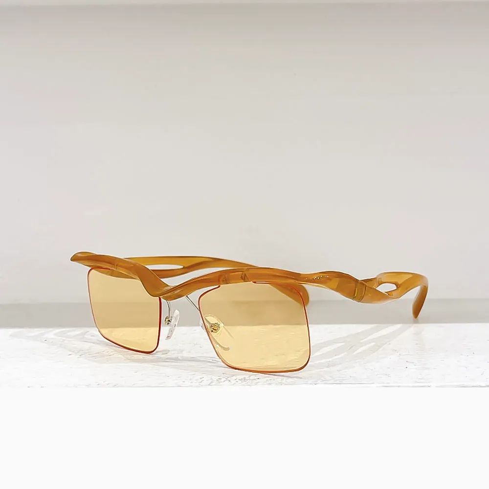 Sunglasses Square Men Outdoor Business Polarized Eyewear Gradient Lenses Unisex Higquality Fashion Glasses_voghion.com