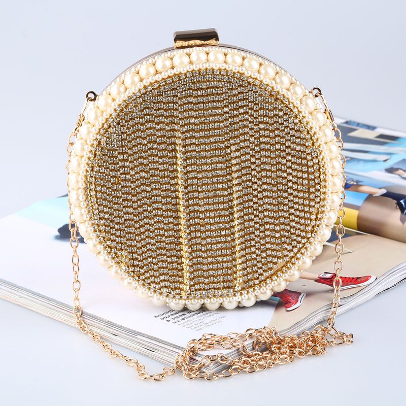 Cena con dias, borsa rotonda di qualità per banchetti, borsa da sera a mano_voghion.com