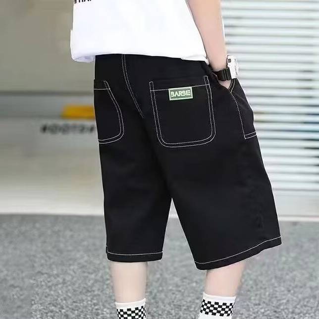 Pantalon cargo d'été pour garçon, short tendance mi-long pour enfants, nouveau style pour les petits garçons de 3 à 7 ans_voghion.com
