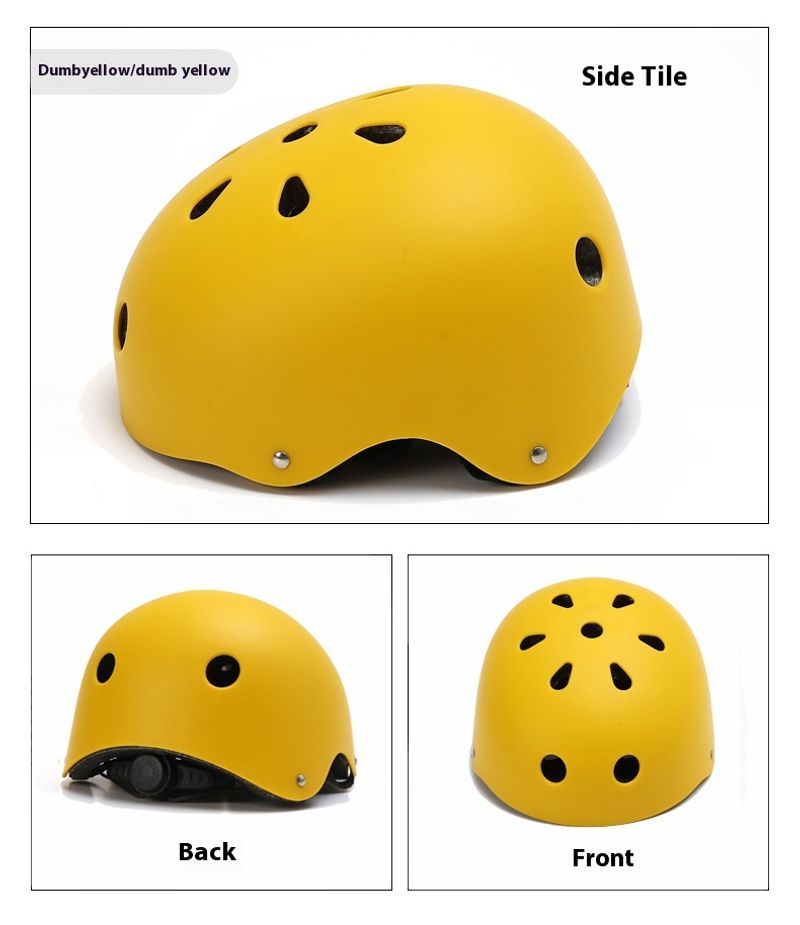 Rijden skateboard volwassen en kinder rolschaatsschoenen, loopfietshelm, verstelbare driftveiligheidshelm_voghion.com
