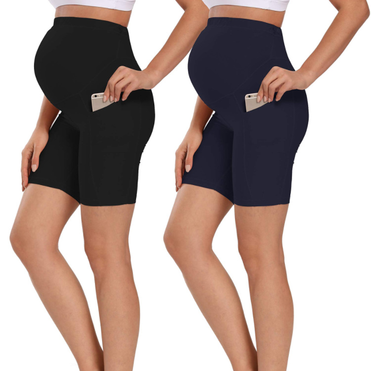 Zayıflama pantolon yoga egzersiz hamile pantolonu zayıflama pantolon moda hamile pantolonu göbek desteği spor tayt_voghion.com