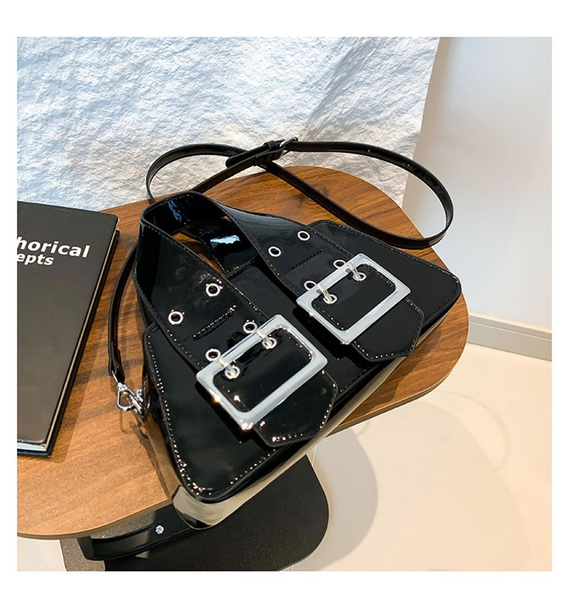 Damen 2024 Neue supermodische tragbare kleine quadratische Tasche Koreanische Ausgabe glänzende Premium strukturierte_voghion.com