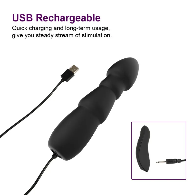 Realistyczny masażer prostaty dildo przyssawka masturbator dla mężczyzny zdalny korek analny wibrator seks 2024_voghion.com