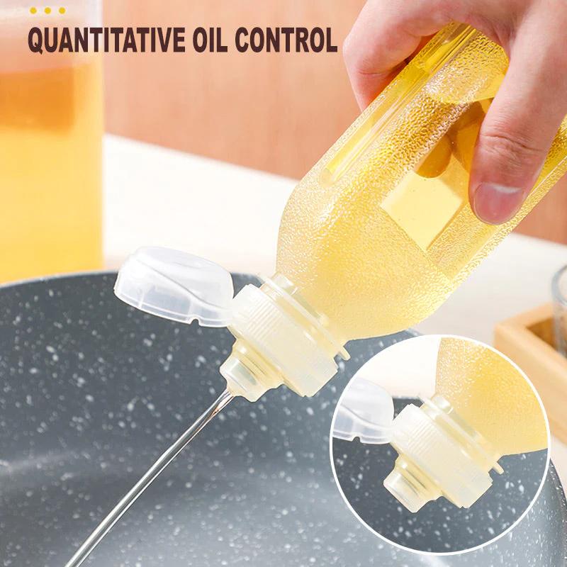 Küchen-Quetschölflaschenspender 300 ml/500 ml PP-Gewürz-Quetschflaschen für Saucen, Essig, Olivenöl_voghion.com