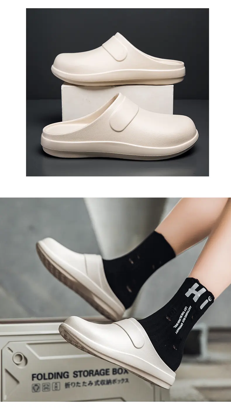 Men's Sandals Lightweight Soft Sole Beach Slippers For Summer_voghion.com