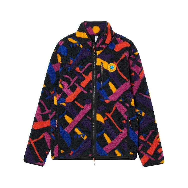 Veste de sport Adidasclover pour homme, veste décontractée coupe-vent et chaude en polaire imitation agneau