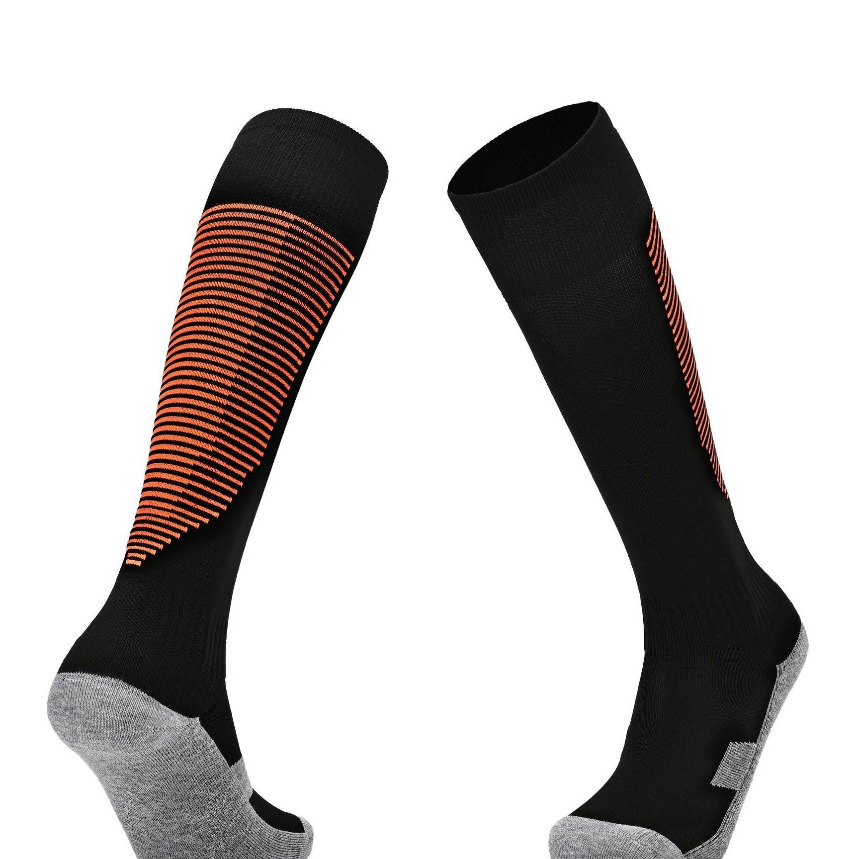 MINO SOCKS Football Socks Long Cuff Terry Cotton Blend For Men Women Kids - Moisture Wicking Breathable Training Soccer Socks In Multiple Colors_voghion.com