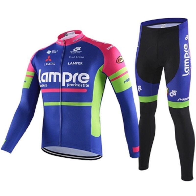 Combinaisons de cyclisme à manches longues respirantes à séchage rapide pour hommes_voghion.com
