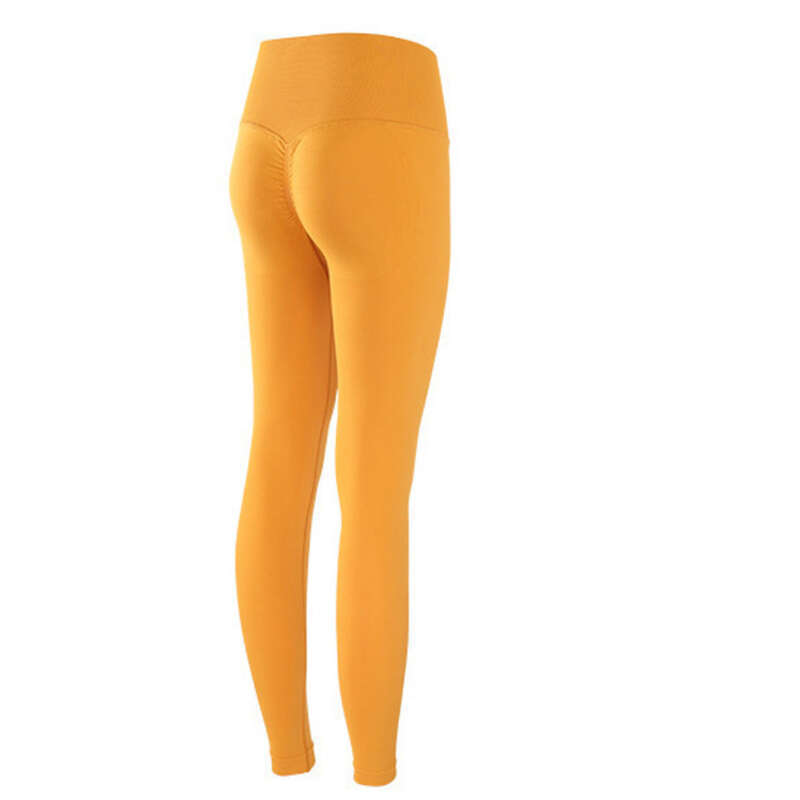 Yoga Peach Keine störenden Linien, eng anliegend mit hoher Elastizität für Training und Fitness, schöne Yogahose für das Gesäß_voghion.com