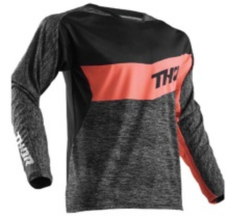 Heren retro off-road motorkleding met lange mouwen, ademend en snel drogend, mountainbike-motorkleding met snelheidsreductie, T-shirt_voghion.com