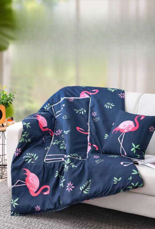Spring And Summer Dual-use Office Nap Pillow, Gift Cushion, Folding Multifunction_voghion.com