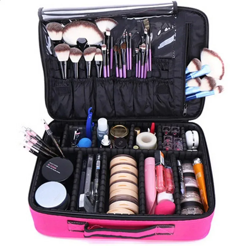 Upgrade-Kosmetiktasche mit großer Kapazität -selg Professioneller Reise-Make-up-Koffer für Frauen 240723_voghion.com