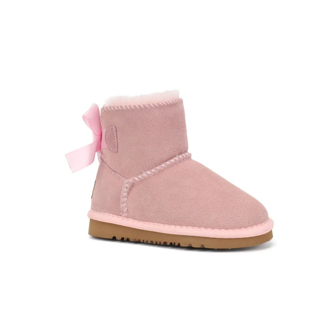 Tasman slippers kids Boots Classic Chesut baby boys girls toddler Fur Black Sand Ankle Mules Winter snow Tazz Booties_voghion.com