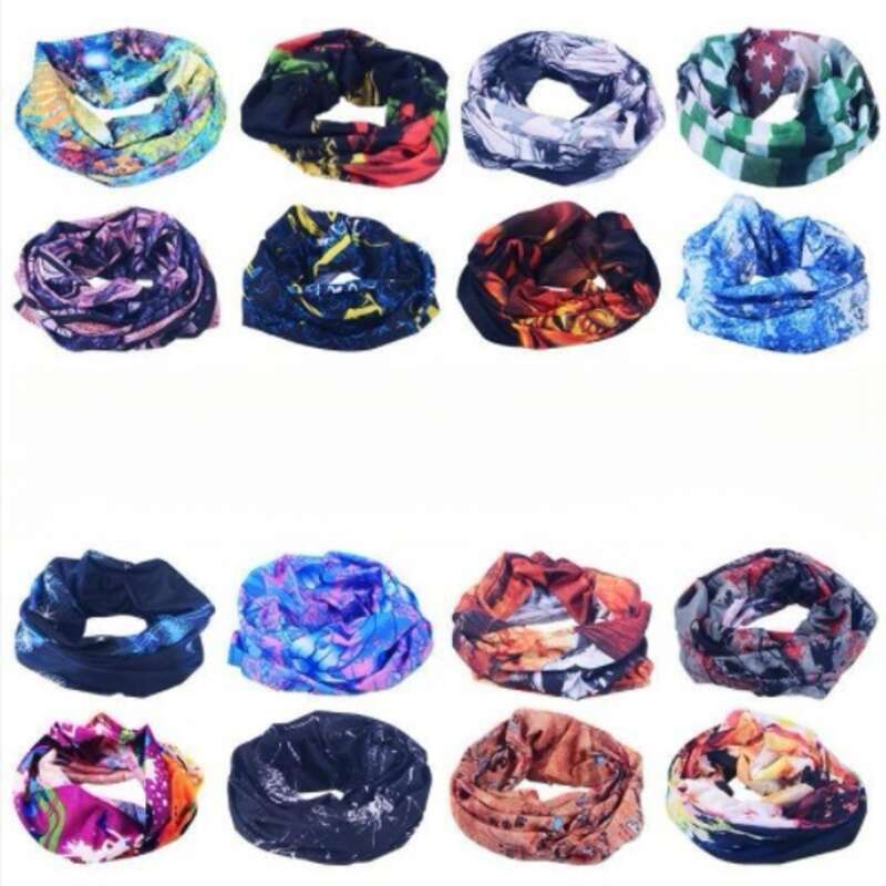 【Colección 1304 People】 Pañuelo mágico para la cabeza con bicicleta, toalla, protector solar de verano para mujer, para exteriores, para hombre, cubierta completa para el cuello_voghion.com
