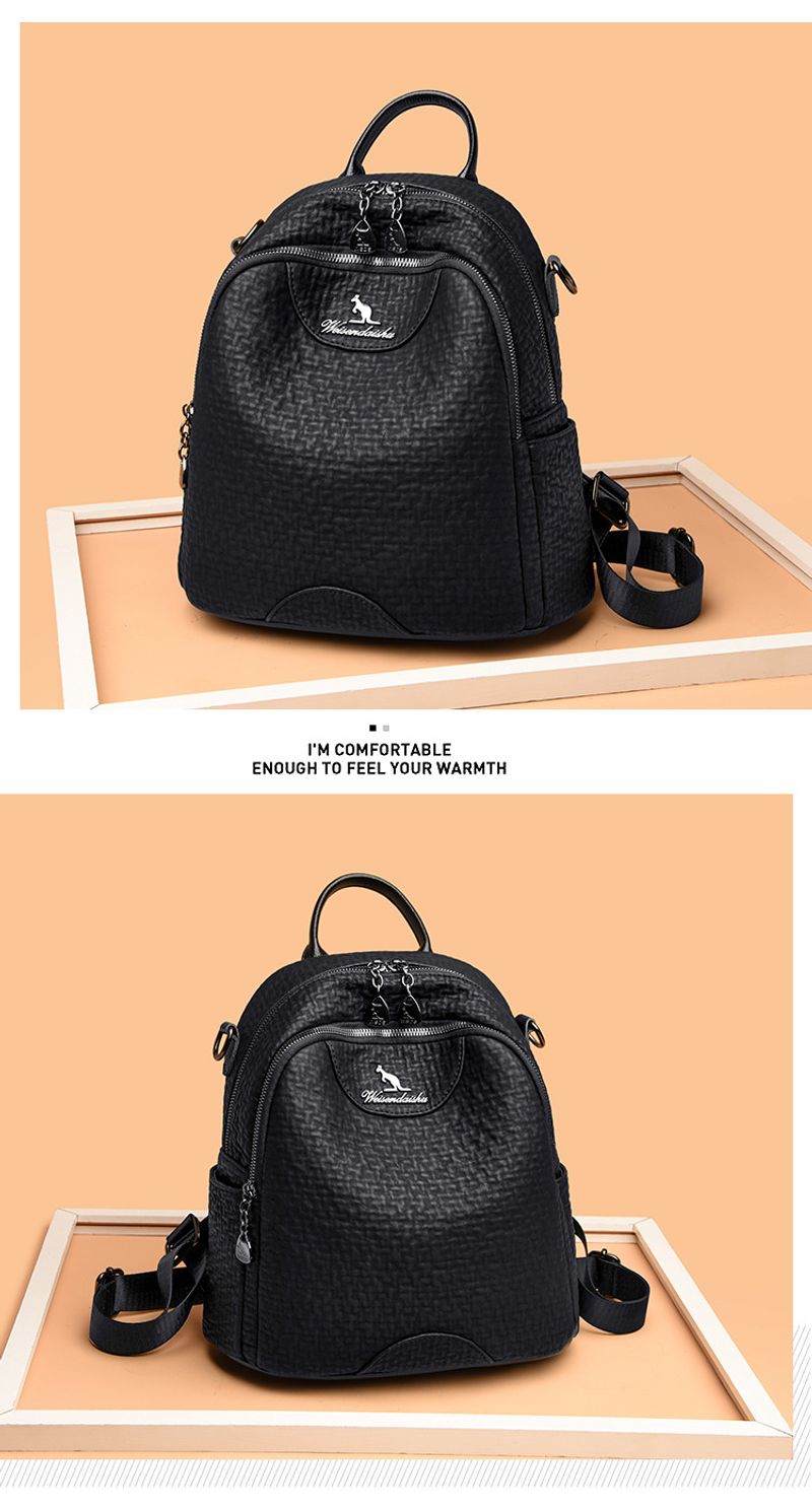 Korean style women's fashion all-match portable shoulder bag multi-layer large capacity backpack for moms_voghion.com