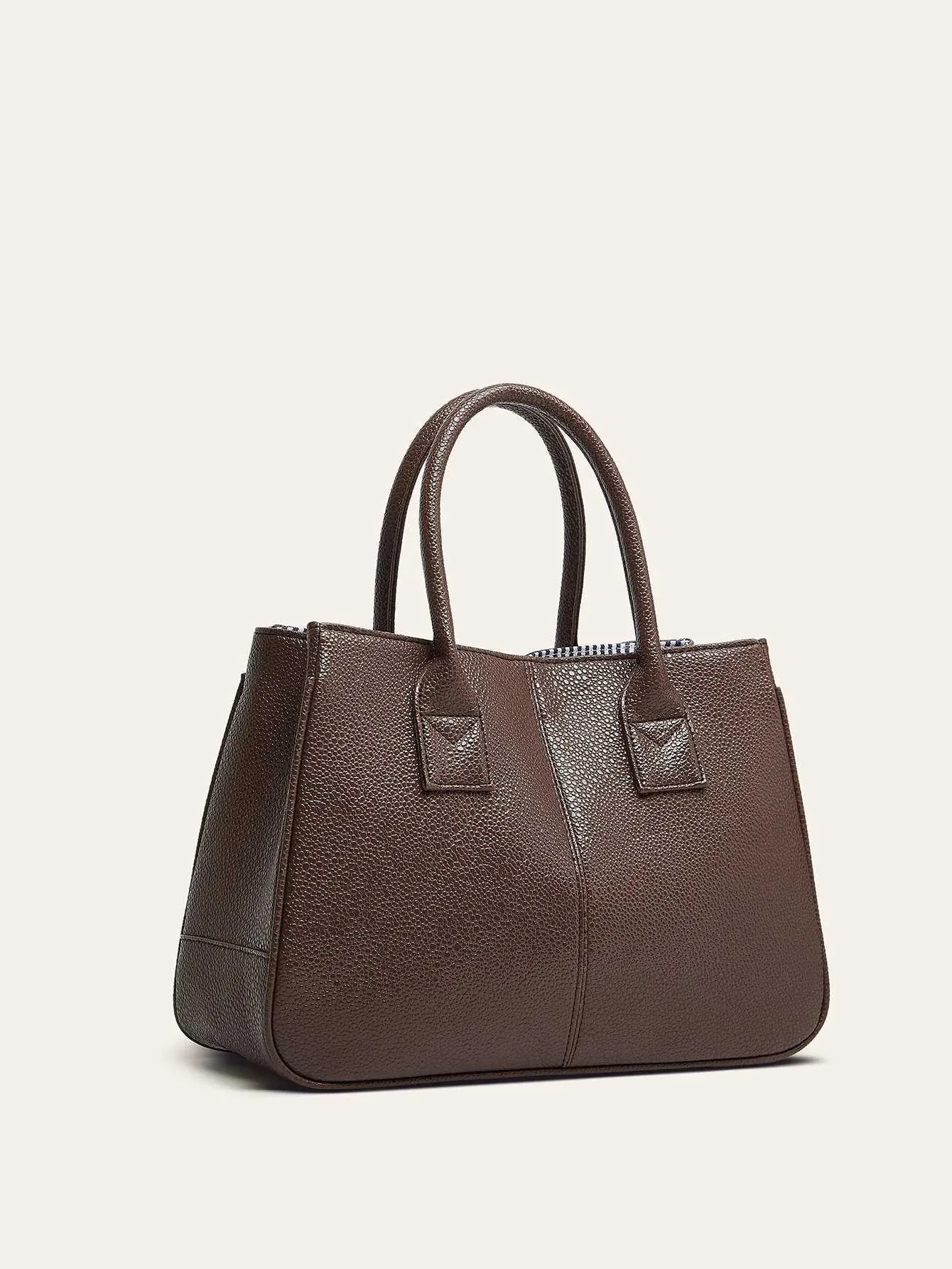 Sacs à main texturés pour femmes, sacoches en cuir massif, sacs à poignée pour les déplacements, grande capacité, pour le quotidien, sC241212_voghion.com