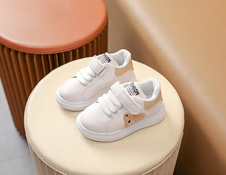 Børn 2024 Forår Efterår Børnesneakers Drenge Sport Mode Søde Dyr Piger Småbørnssko Træningssko Størrelse 21-30_voghion.com