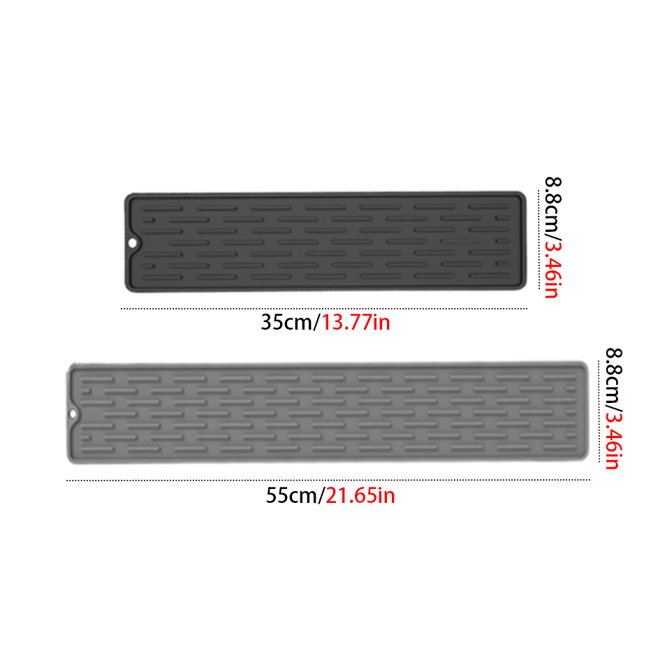 Tappetino per rubinetto in silicone, protezione antigoccia, tappetino raccogli-acqua per rubinetto, tappetino per scarico lavello, impermeabile, pulizia, isolamento termico, cucina, ga_voghion.com